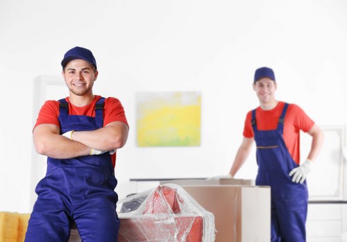 Office moving team planning a relocation in Belgium city streets