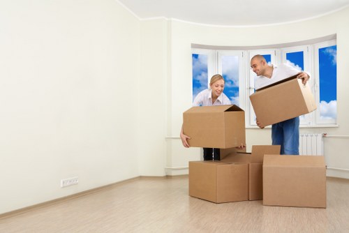 Residential moving truck service across Belgium
