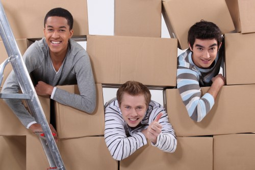 Local moving logistics and transport in Belgium