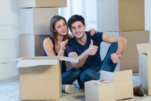 Belgian residential move with van removal support