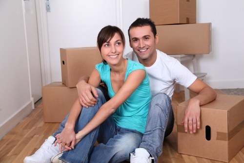 Small business relocation with man and van transport