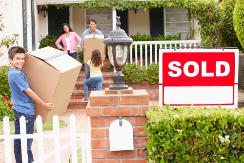 Customer reviewing service terms before a move
