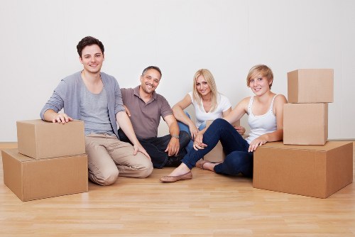 Professional packing and furniture handling during a Belgian home move
