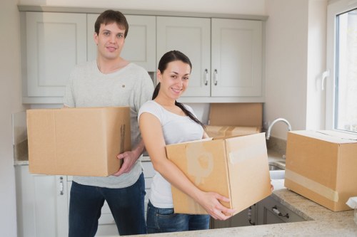 Local movers planning access and parking for a Belgium relocation